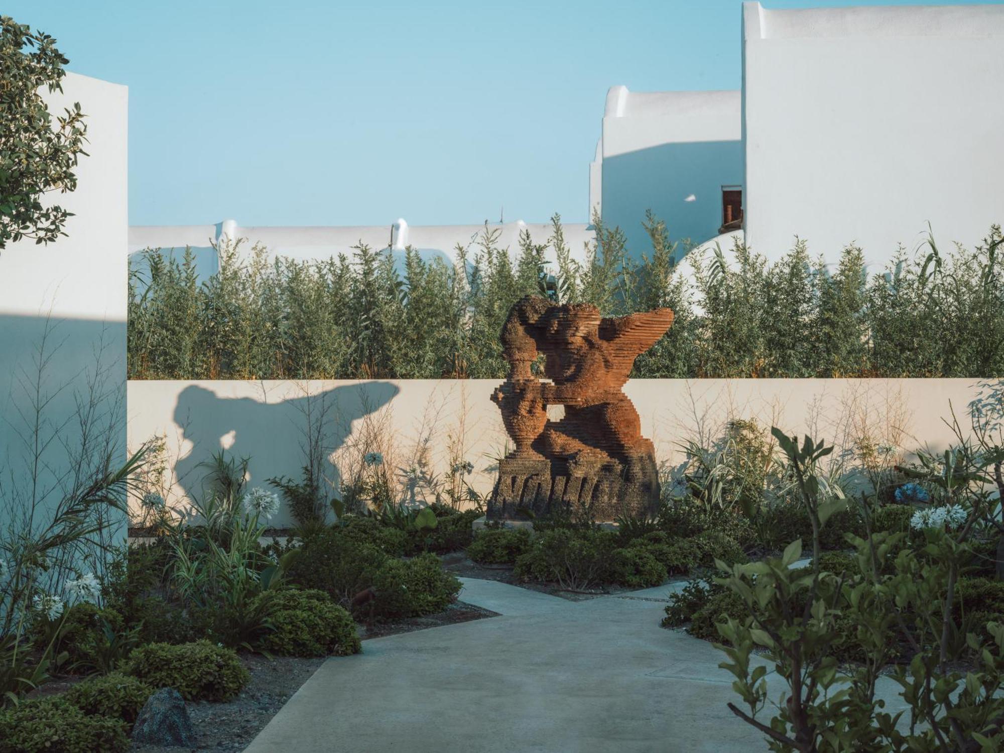 ホテル Nous Santorini メッサリア エクステリア 写真