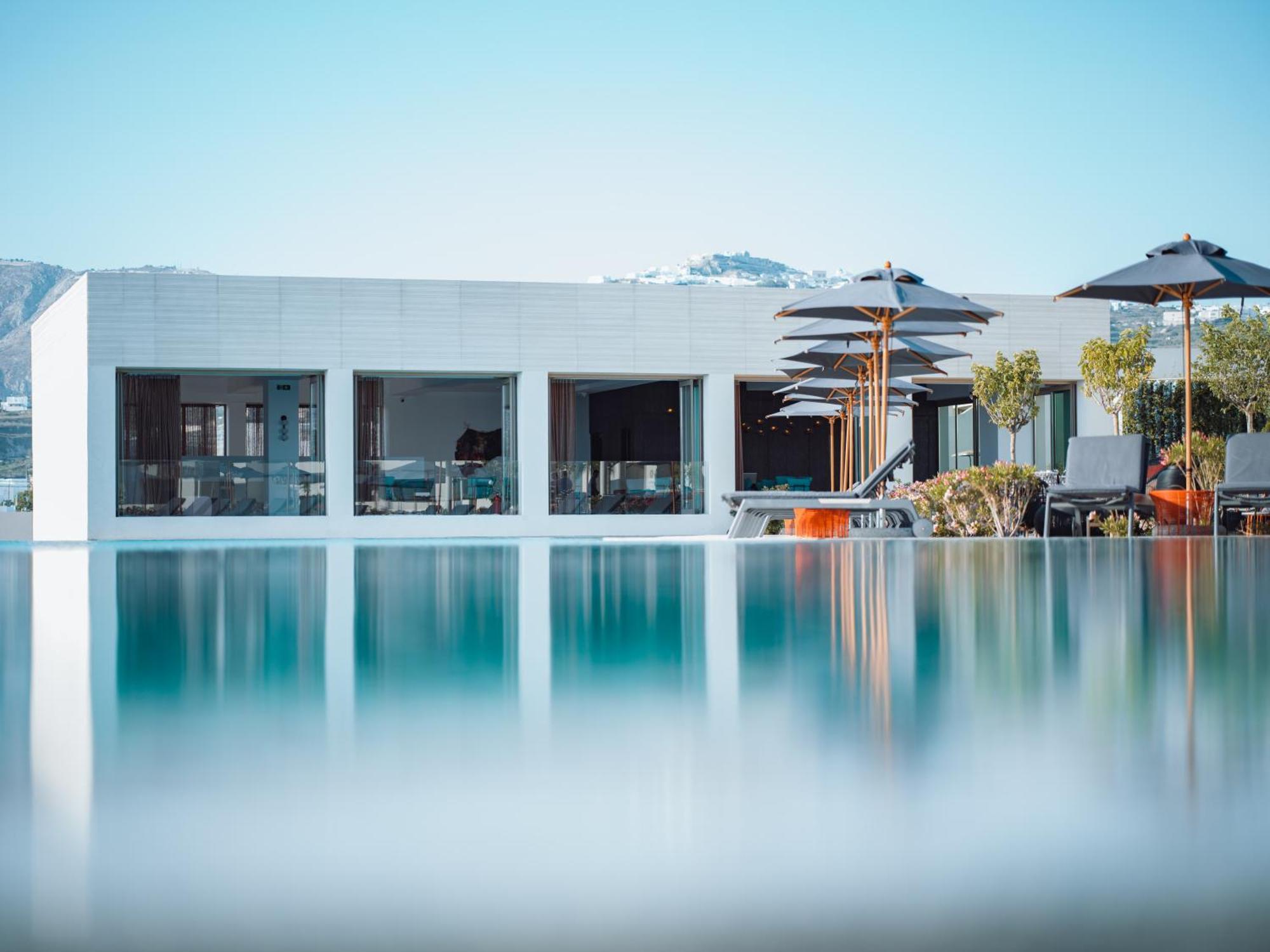 ホテル Nous Santorini メッサリア エクステリア 写真
