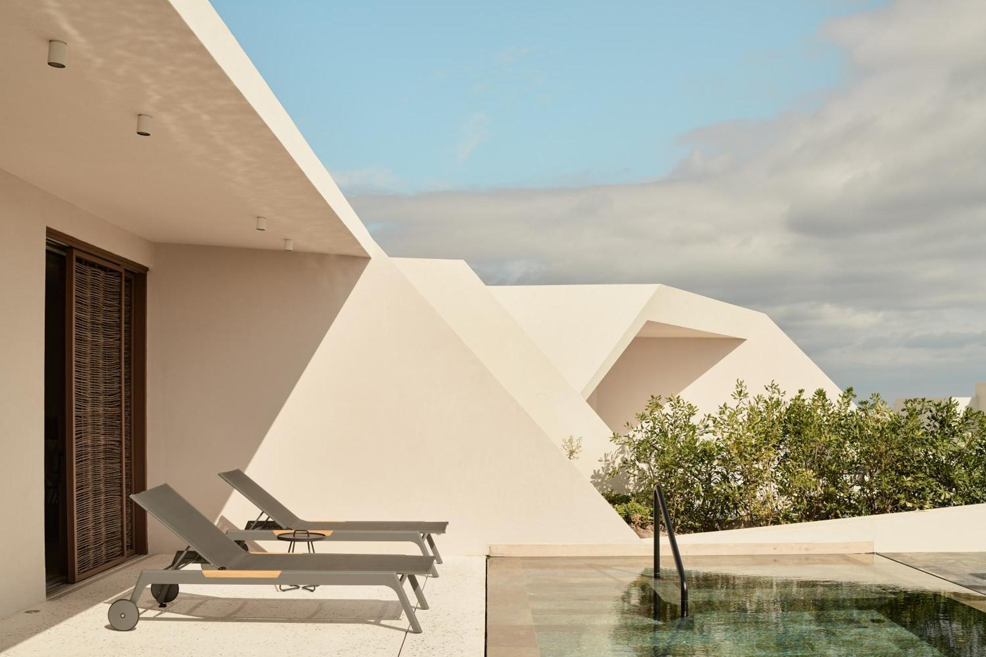 ホテル Nous Santorini メッサリア エクステリア 写真